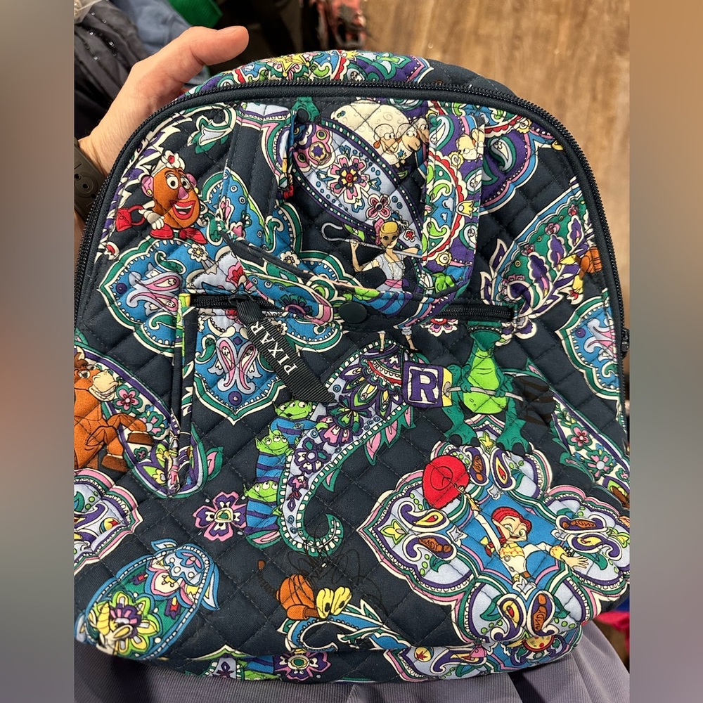 Vera Bradley Pixar mini tote backpack
